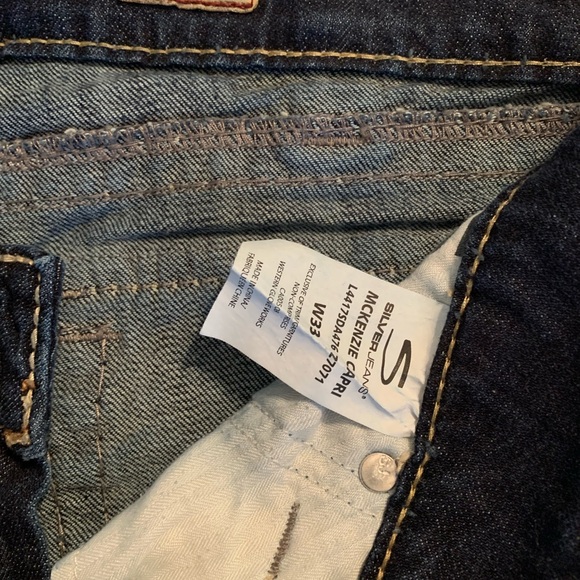 Silver Jeans McKenzie Capri Size 33 - Picture 5 of 6
